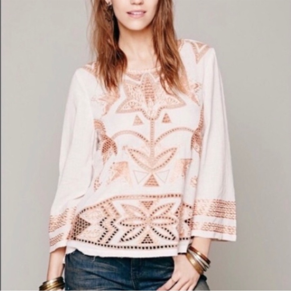 Free People New Romantic Top
